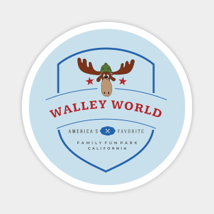 Walley World - modern design logo Magnet